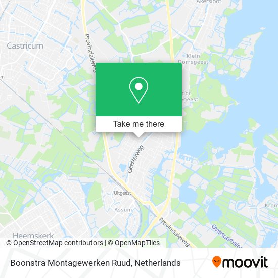 Boonstra Montagewerken Ruud Karte