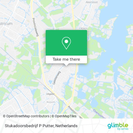 Stukadoorsbedrijf P Putter map