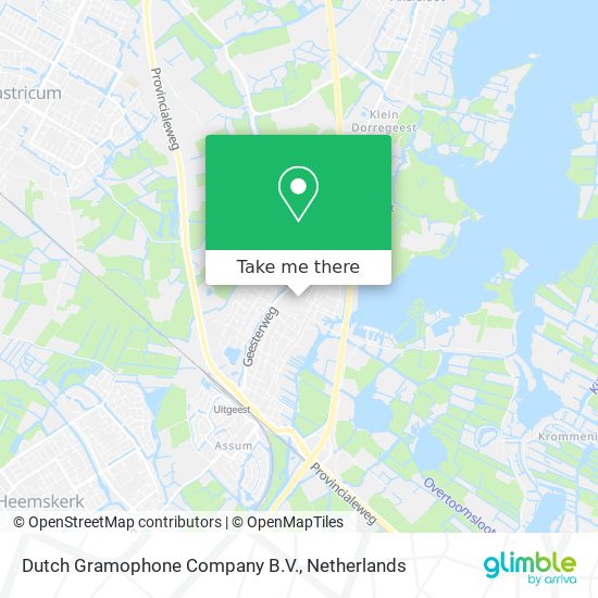 Dutch Gramophone Company B.V. map