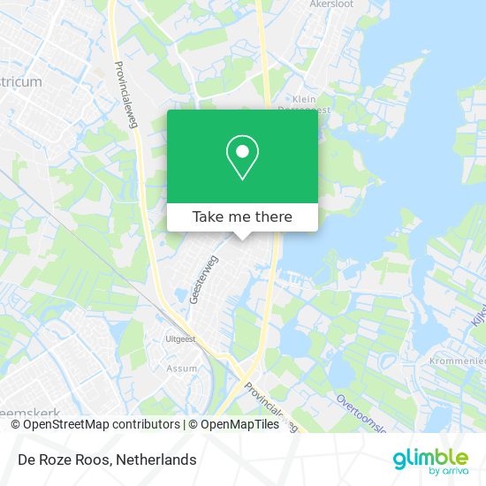 De Roze Roos map