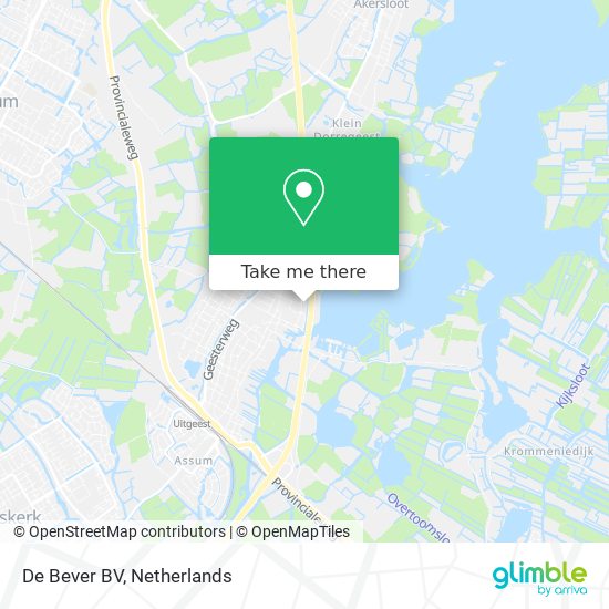 De Bever BV map