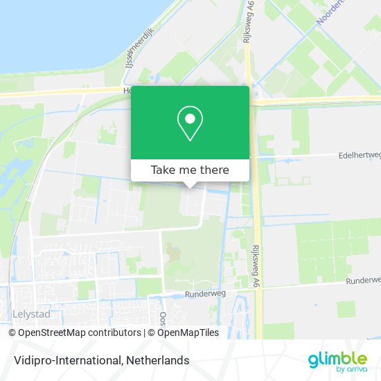 Vidipro-International map