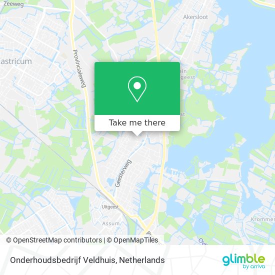 Onderhoudsbedrijf Veldhuis Karte