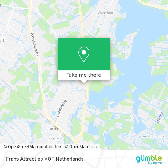 Frans Attracties VOF map