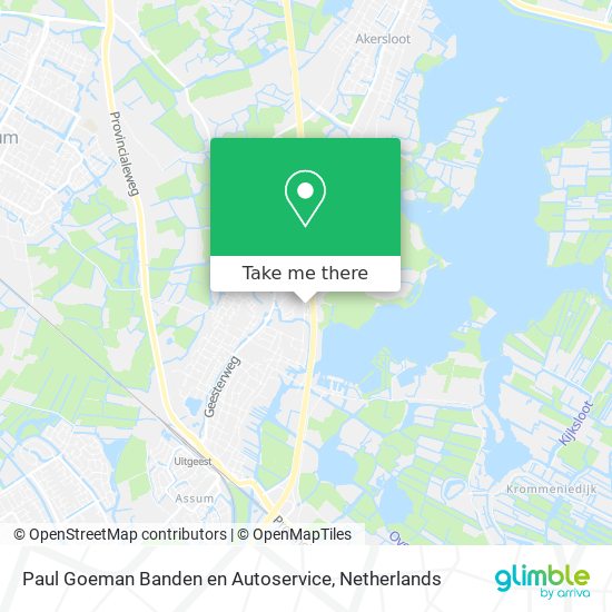 Paul Goeman Banden en Autoservice map