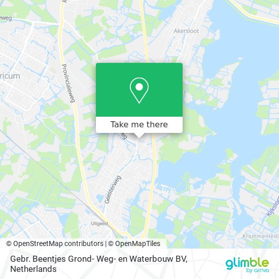 Gebr. Beentjes Grond- Weg- en Waterbouw BV map