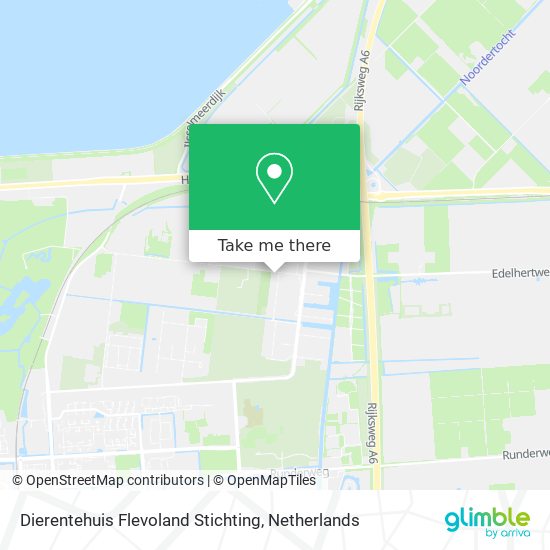 Dierentehuis Flevoland Stichting map