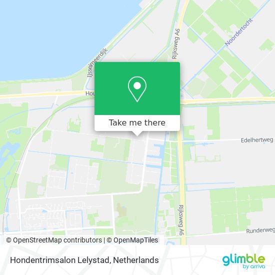 Hondentrimsalon Lelystad map
