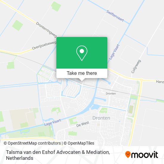 Talsma van den Eshof Advocaten & Mediation map