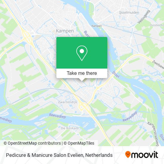 Pedicure & Manicure Salon Evelien map