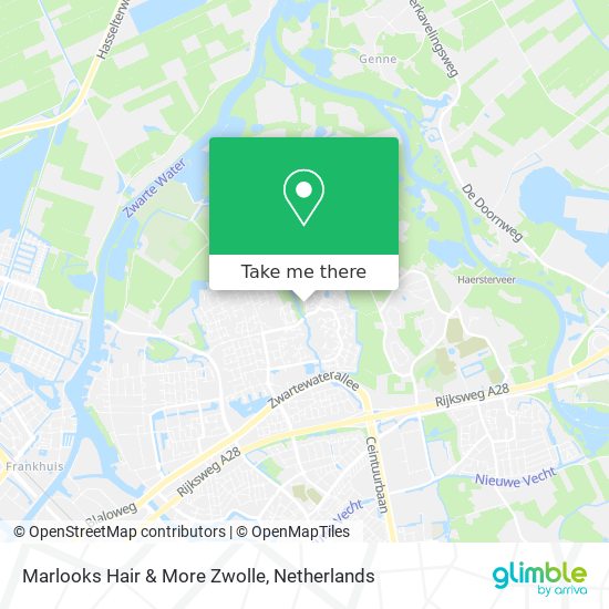 Marlooks Hair & More Zwolle Karte