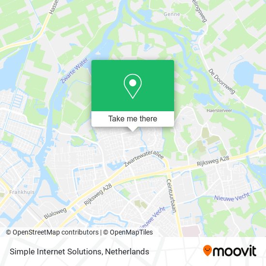 Simple Internet Solutions map