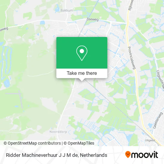 Ridder Machineverhuur J J M de map