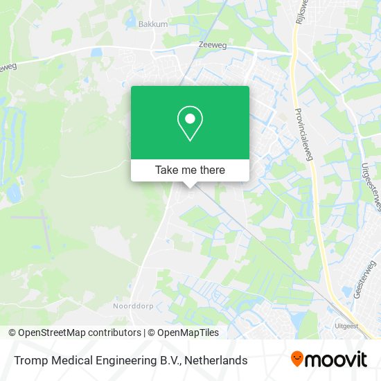 Tromp Medical Engineering B.V. map