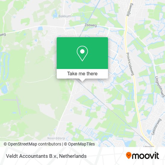 Veldt Accountants B.v. map