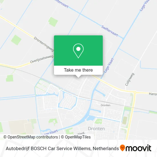 Autobedrijf BOSCH Car Service Willems map