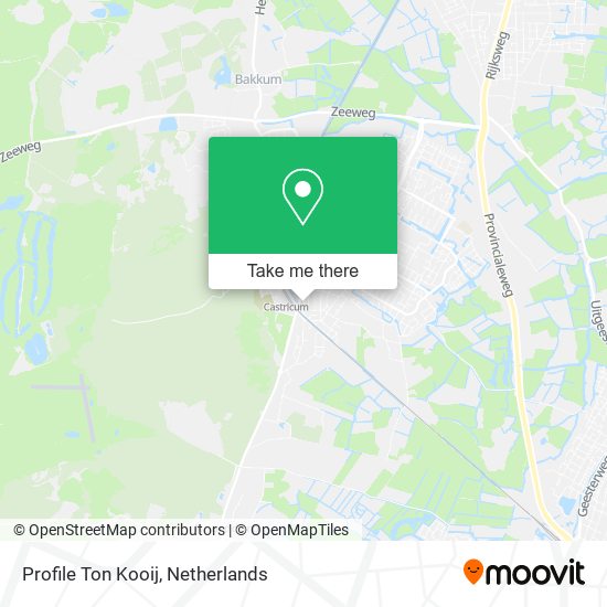 Profile Ton Kooij map