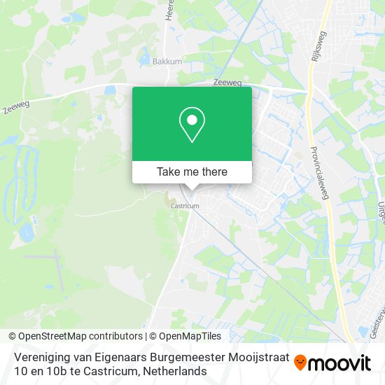 Vereniging van Eigenaars Burgemeester Mooijstraat 10 en 10b te Castricum map