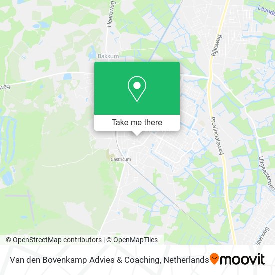 Van den Bovenkamp Advies & Coaching map