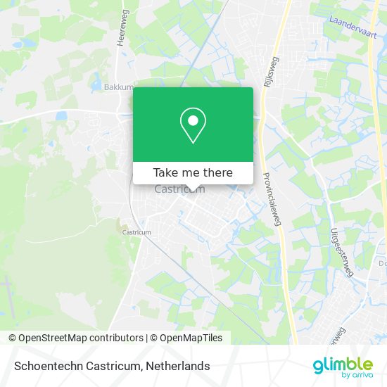 Schoentechn Castricum Karte