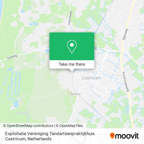 Exploitatie Vereniging Tandartsenpraktijkhuis Castricum Karte
