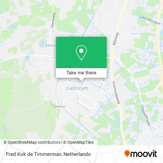 Fred Kok de Timmerman map