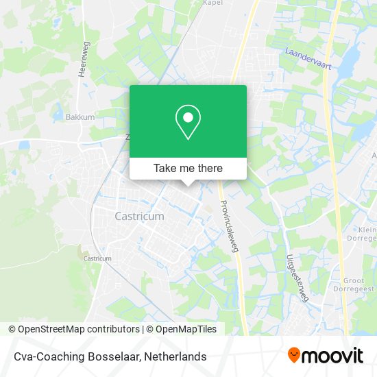 Cva-Coaching Bosselaar map