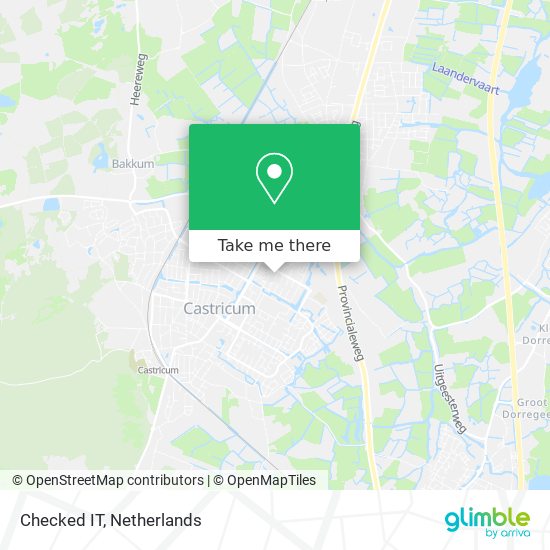 Checked IT map
