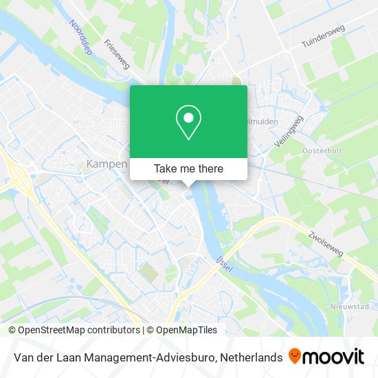 Van der Laan Management-Adviesburo map