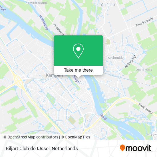 Biljart Club de IJssel map