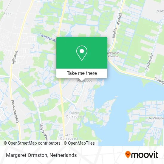 Margaret Ormston map