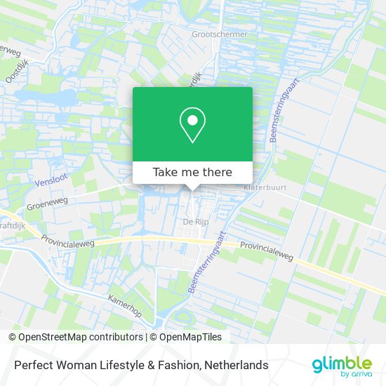 Perfect Woman Lifestyle & Fashion map