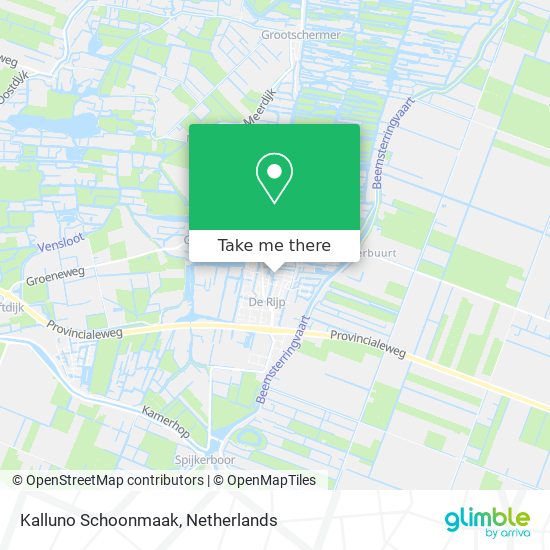 Kalluno Schoonmaak map