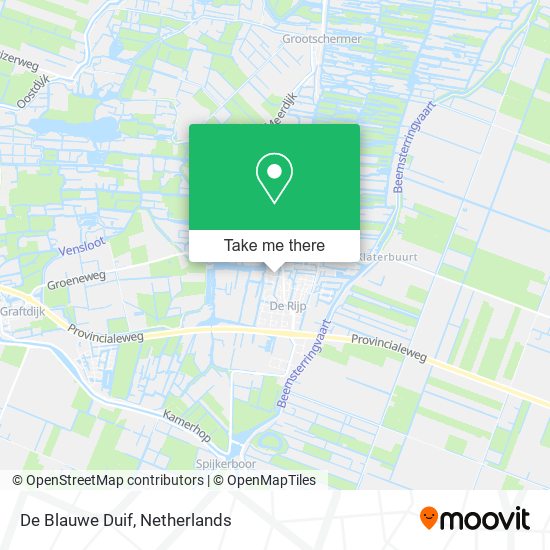 De Blauwe Duif map