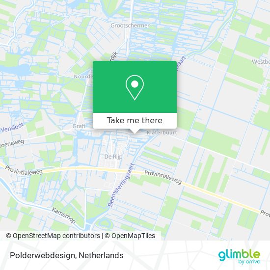 Polderwebdesign map