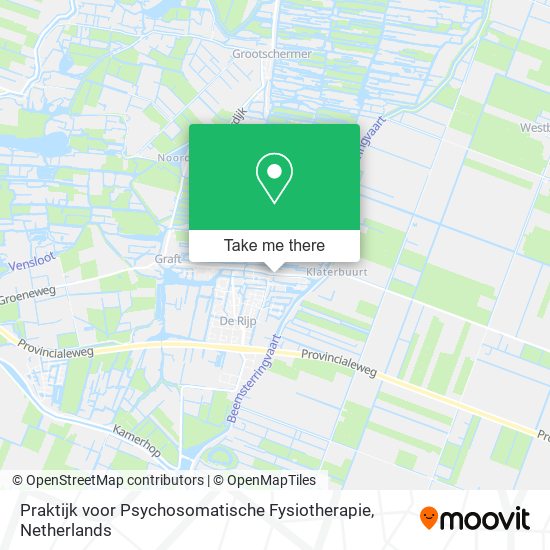 Praktijk voor Psychosomatische Fysiotherapie Karte