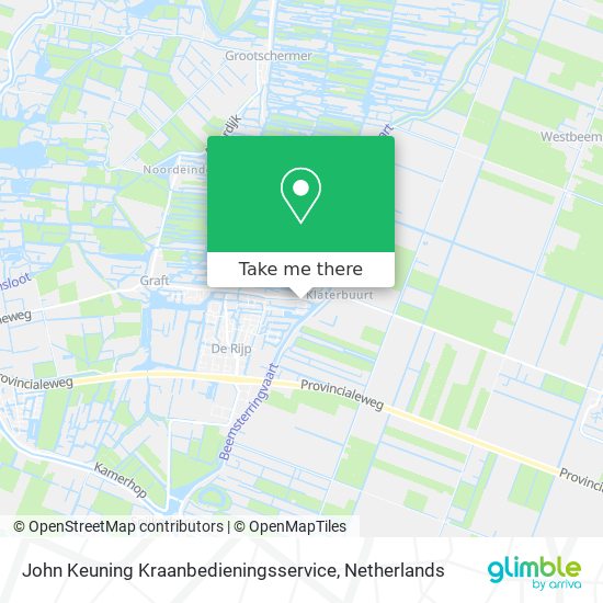 John Keuning Kraanbedieningsservice map