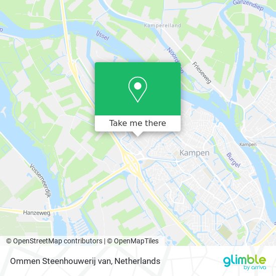 Ommen Steenhouwerij van map