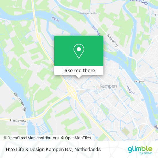 H2o Life & Design Kampen B.v. map