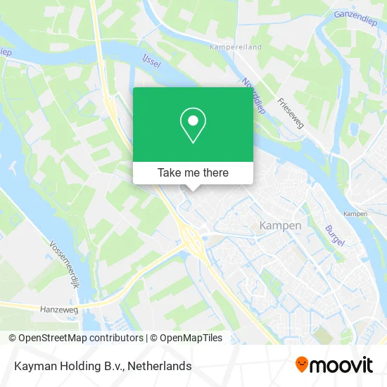 Kayman Holding B.v. map
