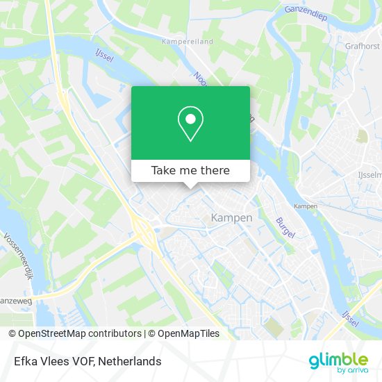 Efka Vlees VOF map