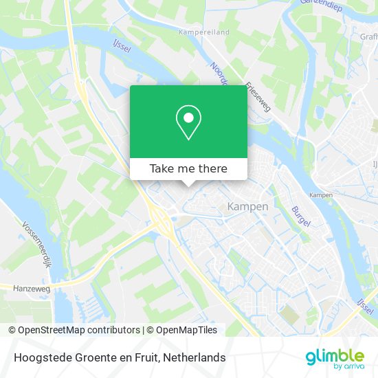 Hoogstede Groente en Fruit Karte