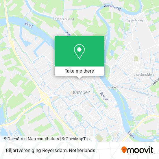 Biljartvereniging Reyersdam map