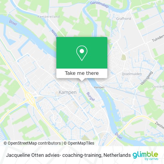 Jacqueline Otten advies- coaching-training map