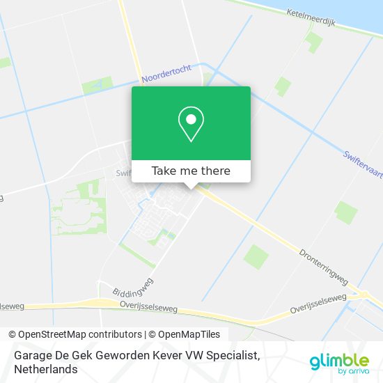 Garage De Gek Geworden Kever VW Specialist Karte