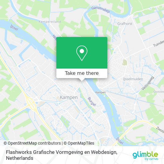 Flashworks Grafische Vormgeving en Webdesign Karte