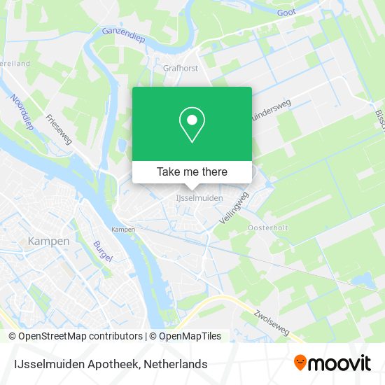 IJsselmuiden Apotheek Karte