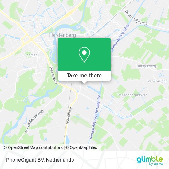 PhoneGigant BV map