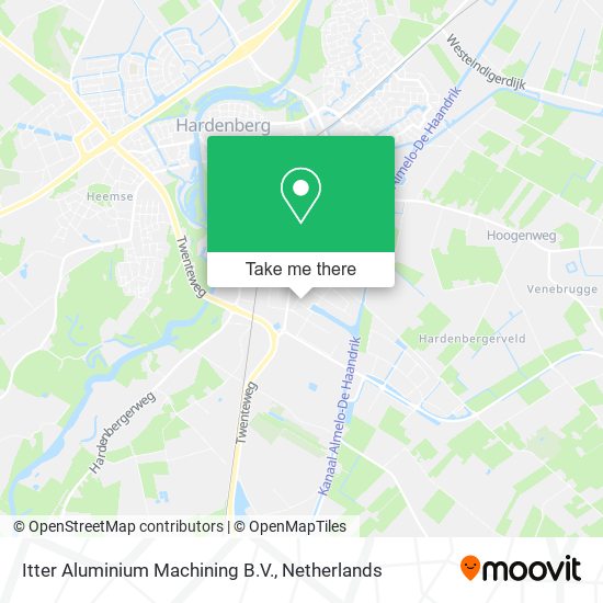 Itter Aluminium Machining B.V. map