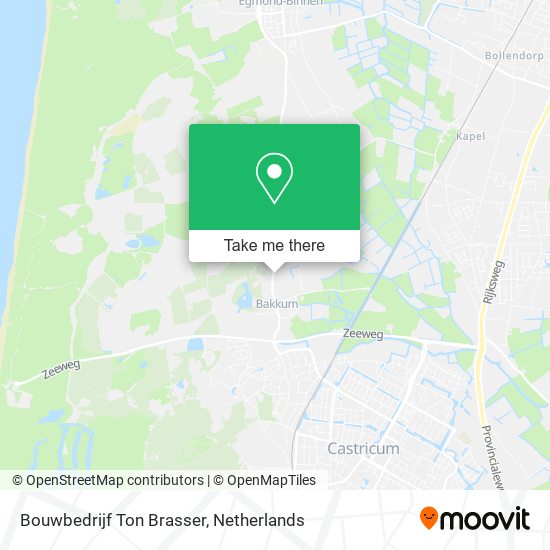 Bouwbedrijf Ton Brasser map